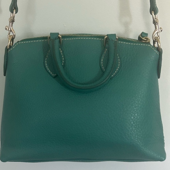 Dooney & Burke turquoise purse - Picture 4 of 6